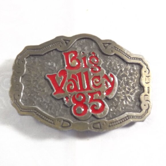 Big Valley '85 Belt Buckle from Craven Jamboree - Picture 1 of 7